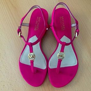 Michael Kors small wedge sandal.